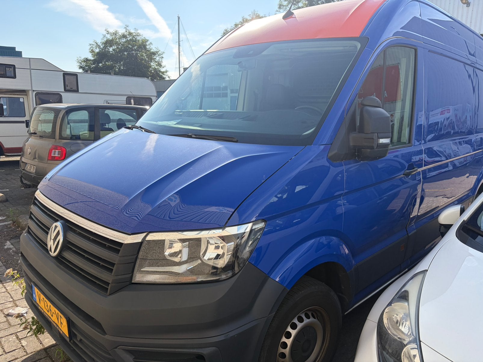Volkswagen Crafter 2.0 TDI Euro 6 2019! Motor not good APK27, Auto's, Bestelauto's, Voorwielaandrijving, Stof, 4 cilinders, Electronic Stability Program (ESP)