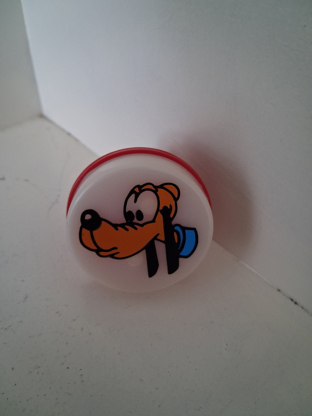 Vintage Disney Nachtlampje Pluto (Walt Disney Productions), Verzamelen, Ophalen of Verzenden, Goofy of Pluto, Gebruikt, Overige typen