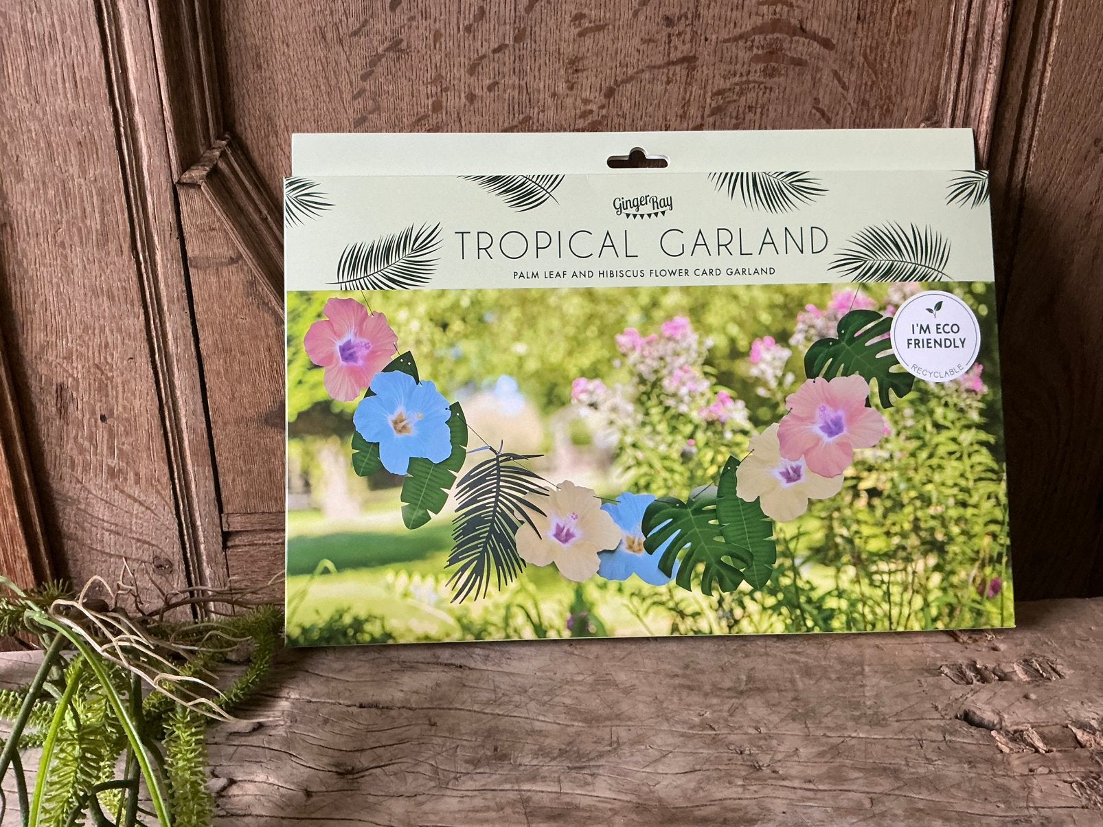 AANBIEDING vrolijke bloemen feest slinger 2 meter, Ophalen of Verzenden, Nieuw
