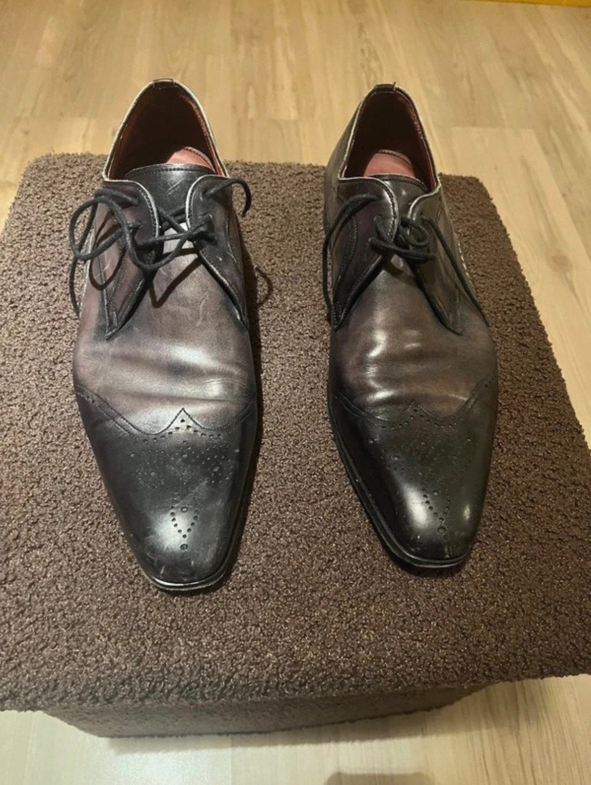 Nette designschoenen Magnanni, Kleding | Heren, Schoenen, Ophalen, Bruin, Gespschoenen, Gedragen
