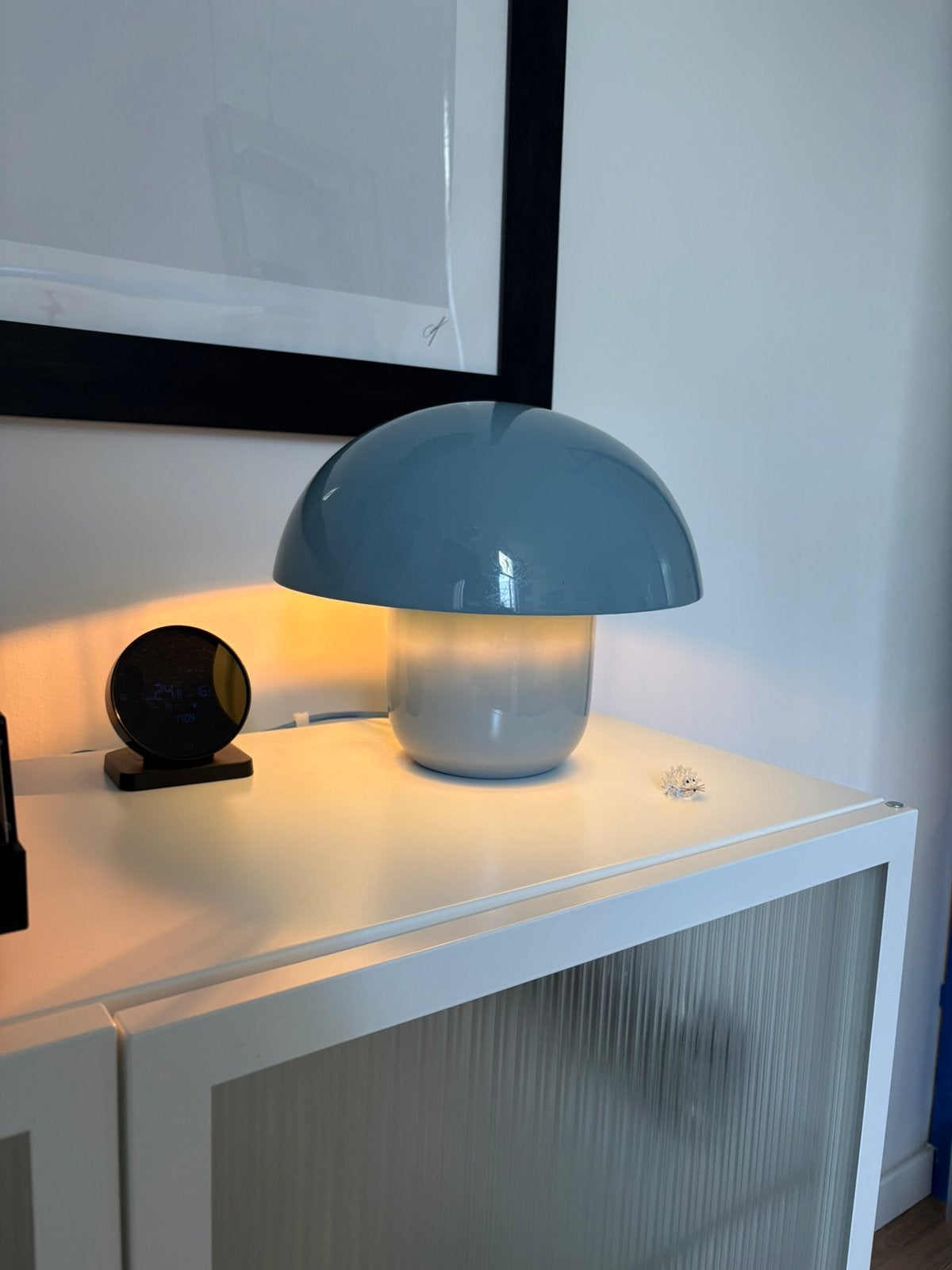Loods5 tafellamp, Ophalen, Zo goed als nieuw, Overige typen, Blauw