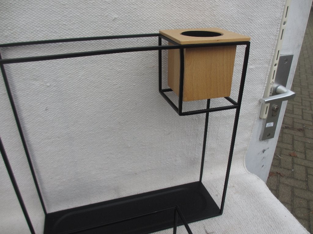 Umbra Wandrek Cubist large/ small met planten-pot, Ophalen of Verzenden, Zo goed als nieuw