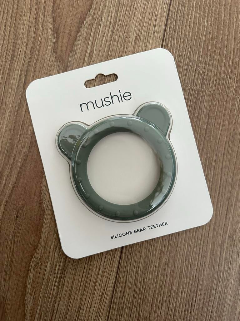 Mushie bijtring beer groen, Kinderen en Baby's, Ophalen of Verzenden, Nieuw, Overige typen
