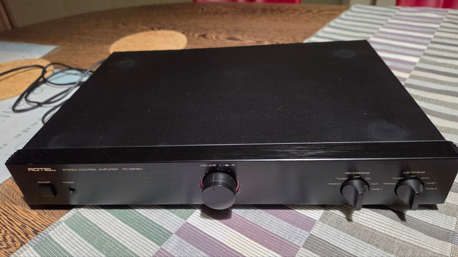 Rotel topklasse voorversterker RC-980BX te koop., Ophalen of Verzenden, Zo goed als nieuw, Minder dan 60 watt, Overige merken