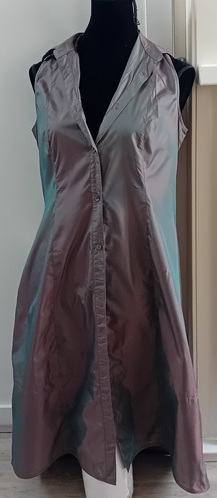 jurk,overgooier,jas,tuniek,Just B,maat 38,chic,vakantie, Maat 38/40 (M), Verzenden, Just B., Zo goed als nieuw
