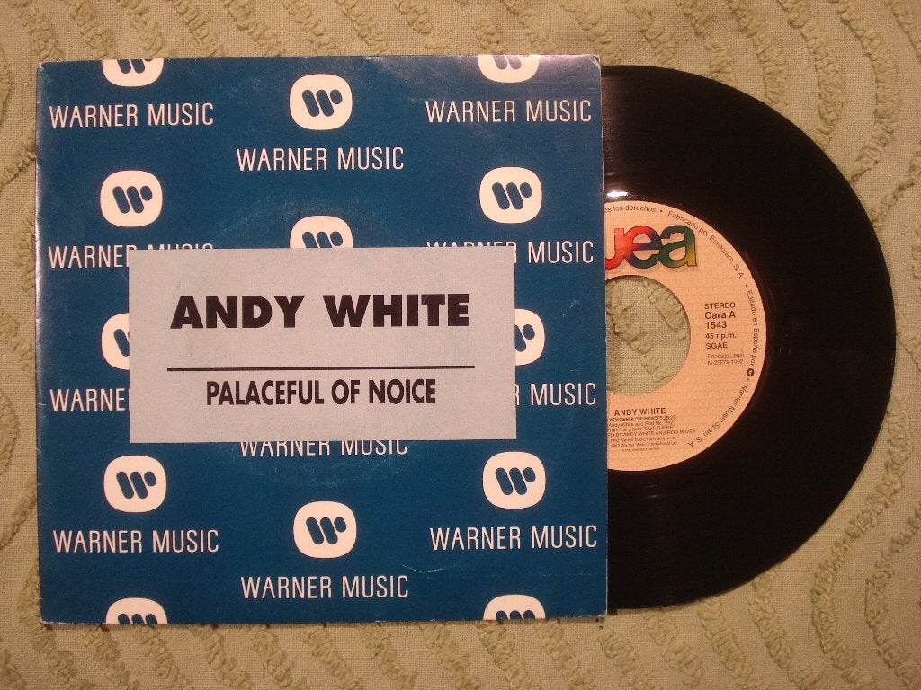 Andy White 7" Vinyl Single: ‘Palaceful of noice’ (Sp) promo, Import, 7 inch, Ophalen of Verzenden, Zo goed als nieuw