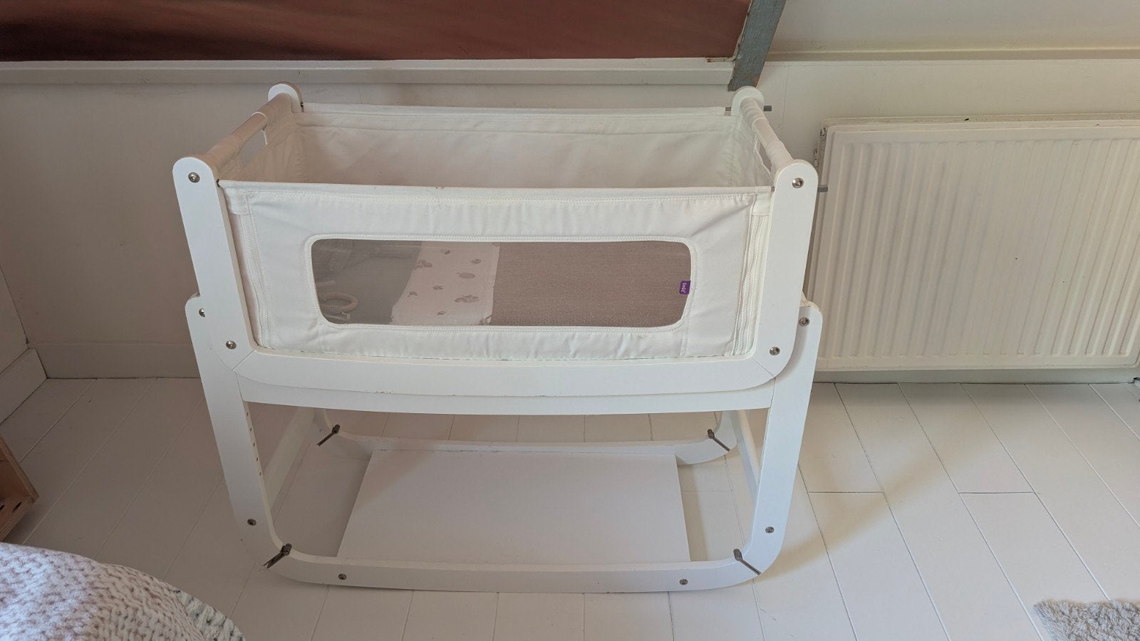Snüzpod 4 Co-sleeper/Wieg - Ideaal bij reflux, Ophalen, Gebruikt, Minder dan 140 cm, Matras
