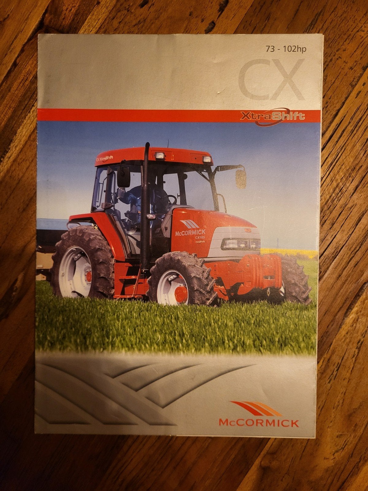 tractor folder McCormick CX 73-102 hp, Ophalen of Verzenden, Zo goed als nieuw