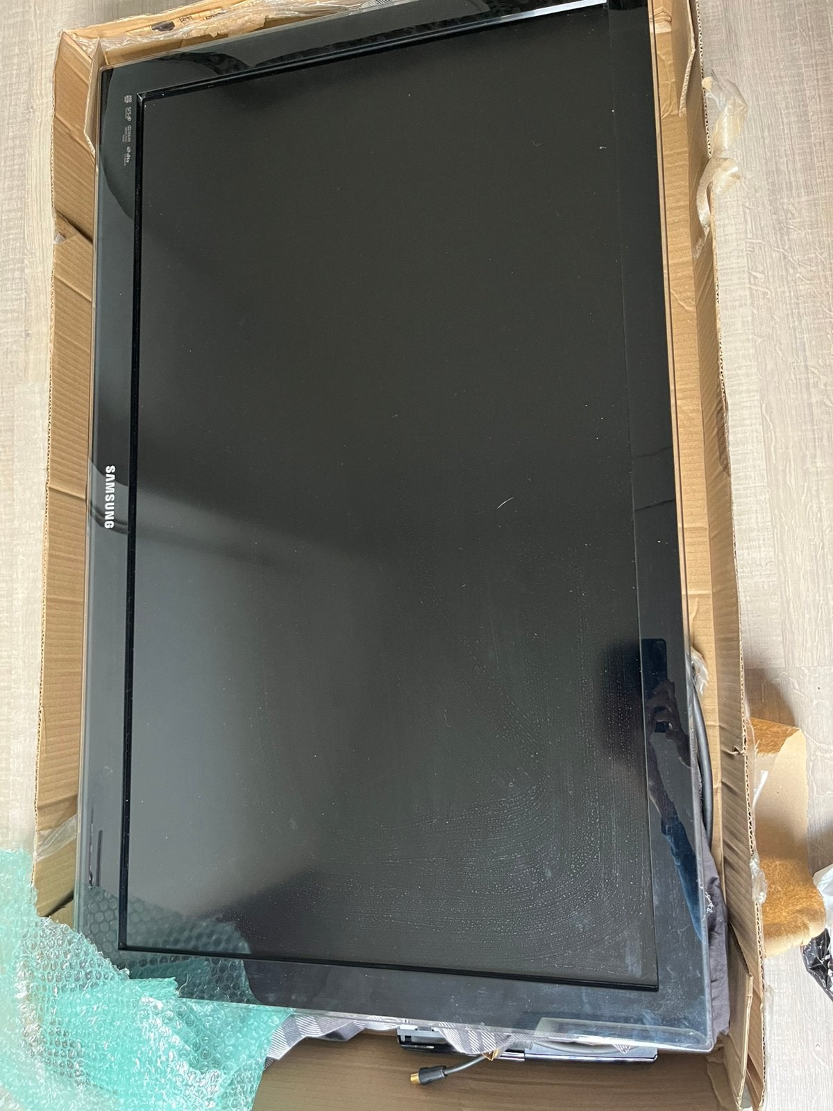 Samsung lcd TV 40” op voet zgan!, Ophalen, Overige typen