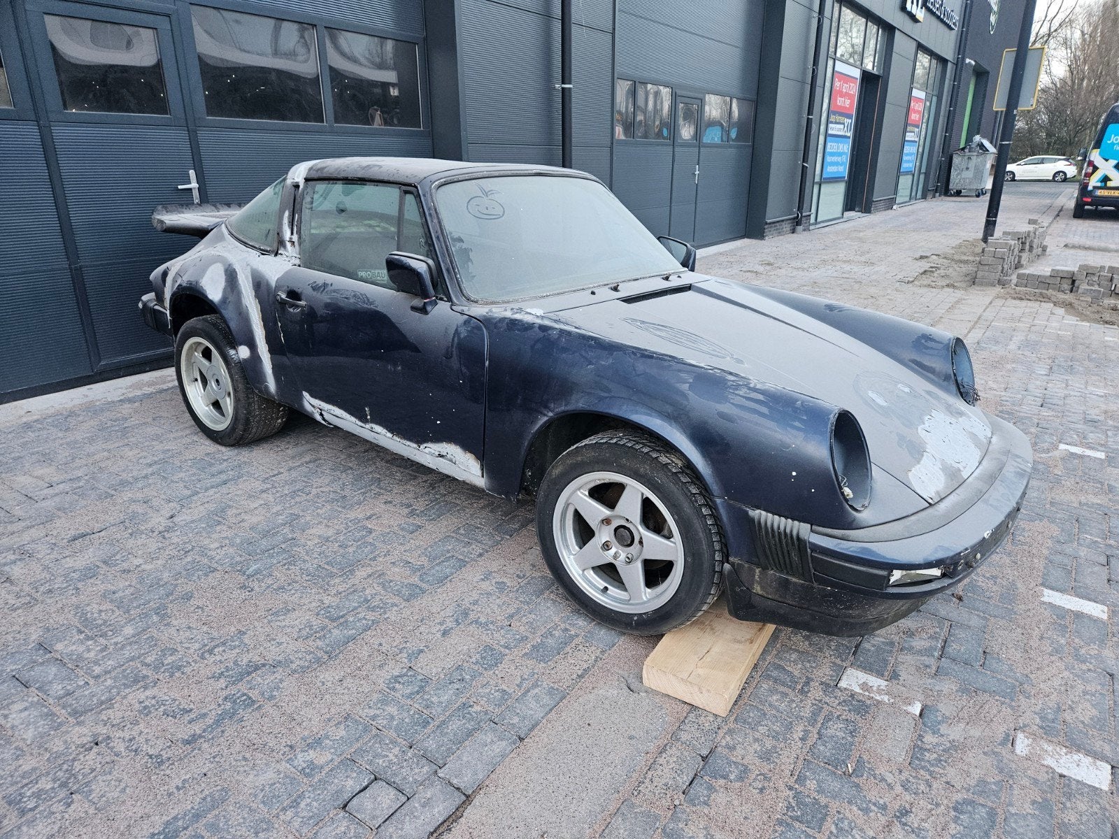 Porsche 911 Targa Project met onderdelen, Ophalen, Gebruikt, Porsche, Motorkap
