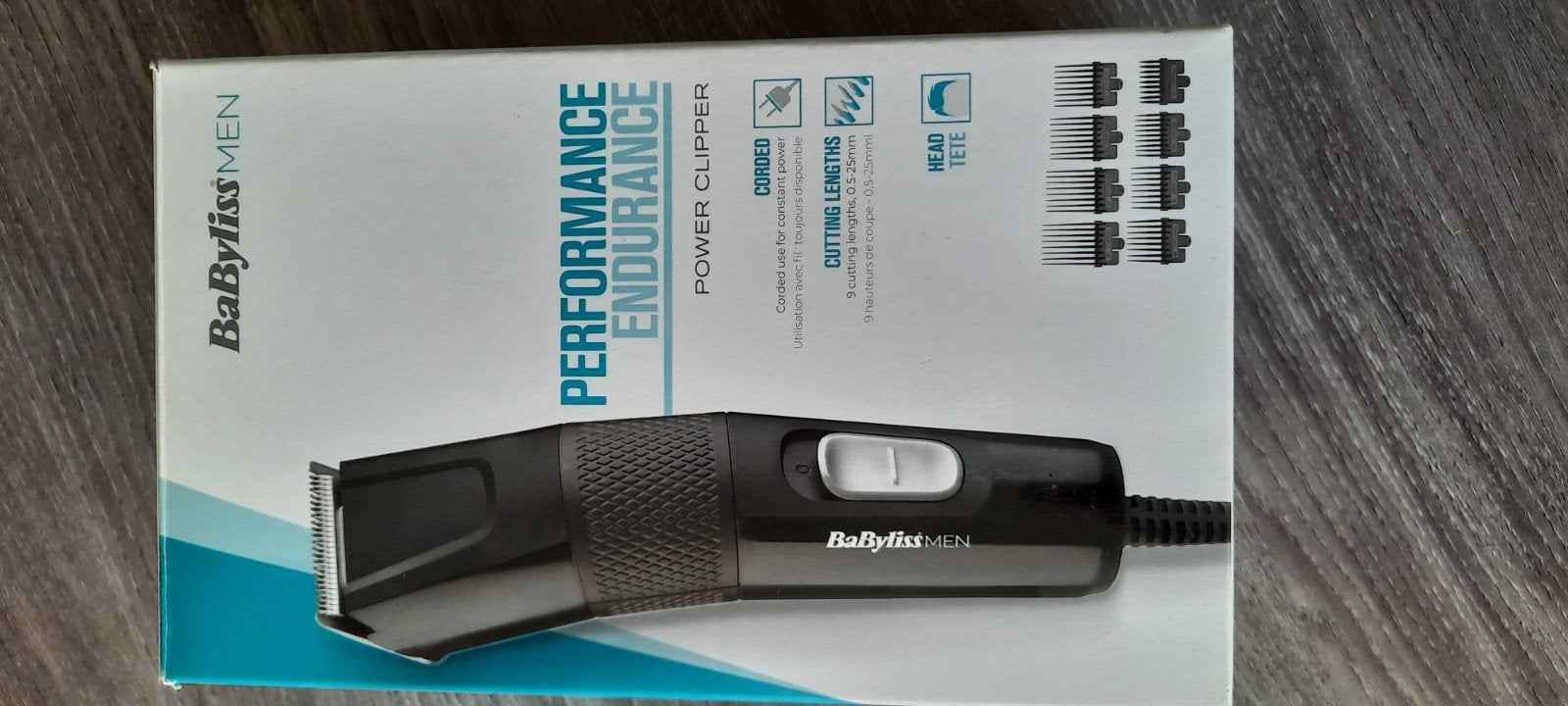 BaByliss MEN performance power clipper zgan!!, Ophalen, Zo goed als nieuw, Haarverzorging