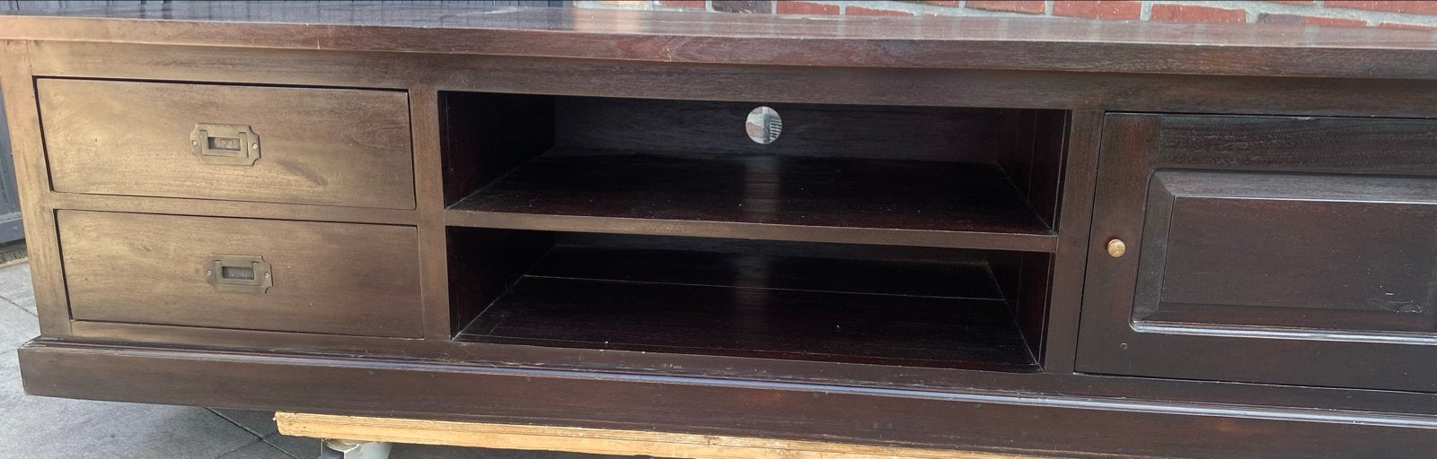 Tv meubel 180x47x55 cm, Ophalen, Gebruikt, 150 tot 200 cm, Minder dan 100 cm
