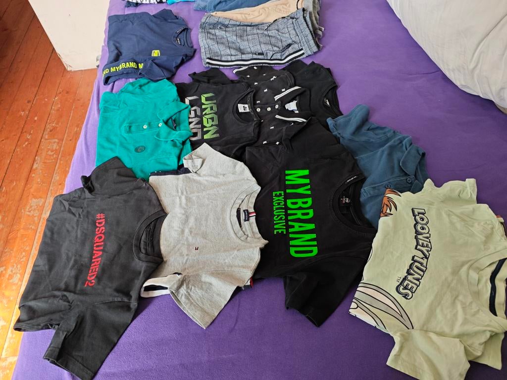 Zomerkleding jongens maat 116 t/m 128, Ophalen of Verzenden, Gebruikt, Overige maten