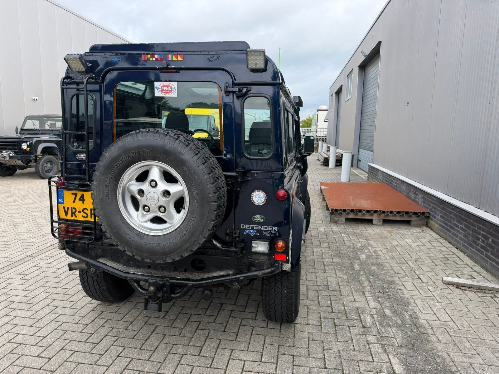 Land Rover Defender 90 TD5, blauw , youngtimer!, foto 4