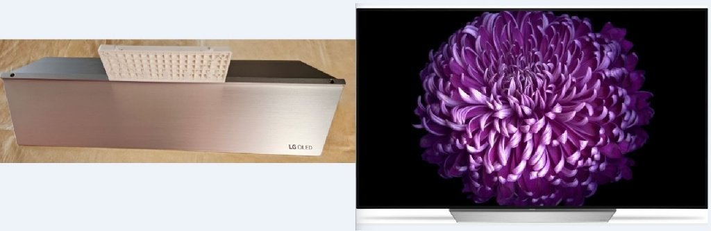 LG OLED TV voet van LG-OLED55C7V, Audio, Tv en Foto, Televisie-accessoires, Ophalen