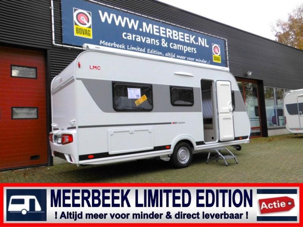 LMC Sassino 460 E 4579,=KORTING MOVER+THULE+PAKKET+AS1350 KG, Caravans en Kamperen, Caravans, Standaardzit, 750 - 1000 kg, Particulier