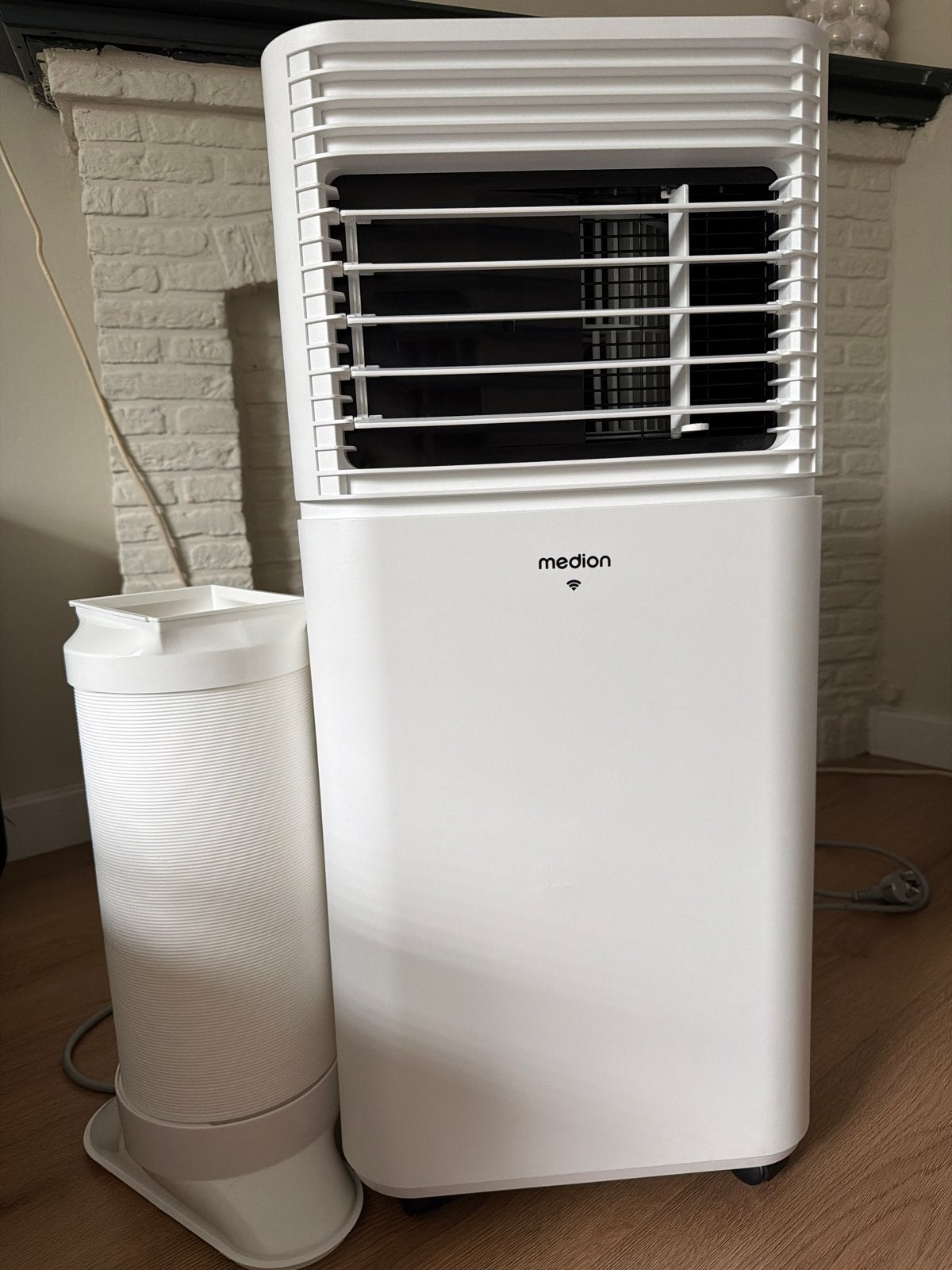 Mobiele Airco Medion met Afvoerslang. 9000BTU, Gebruikt, Minder dan 60 m³, 3 snelheden of meer, Ophalen of Verzenden