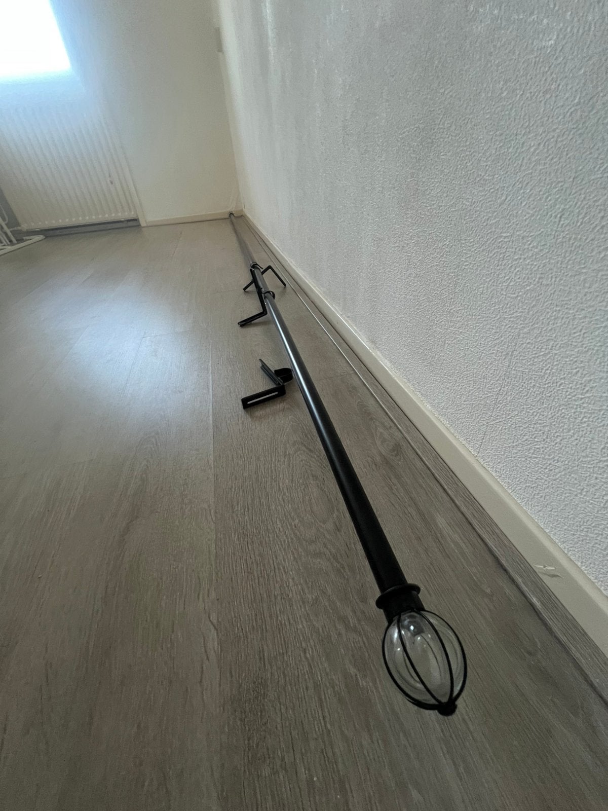 Gordijnroede, Ophalen, Zo goed als nieuw