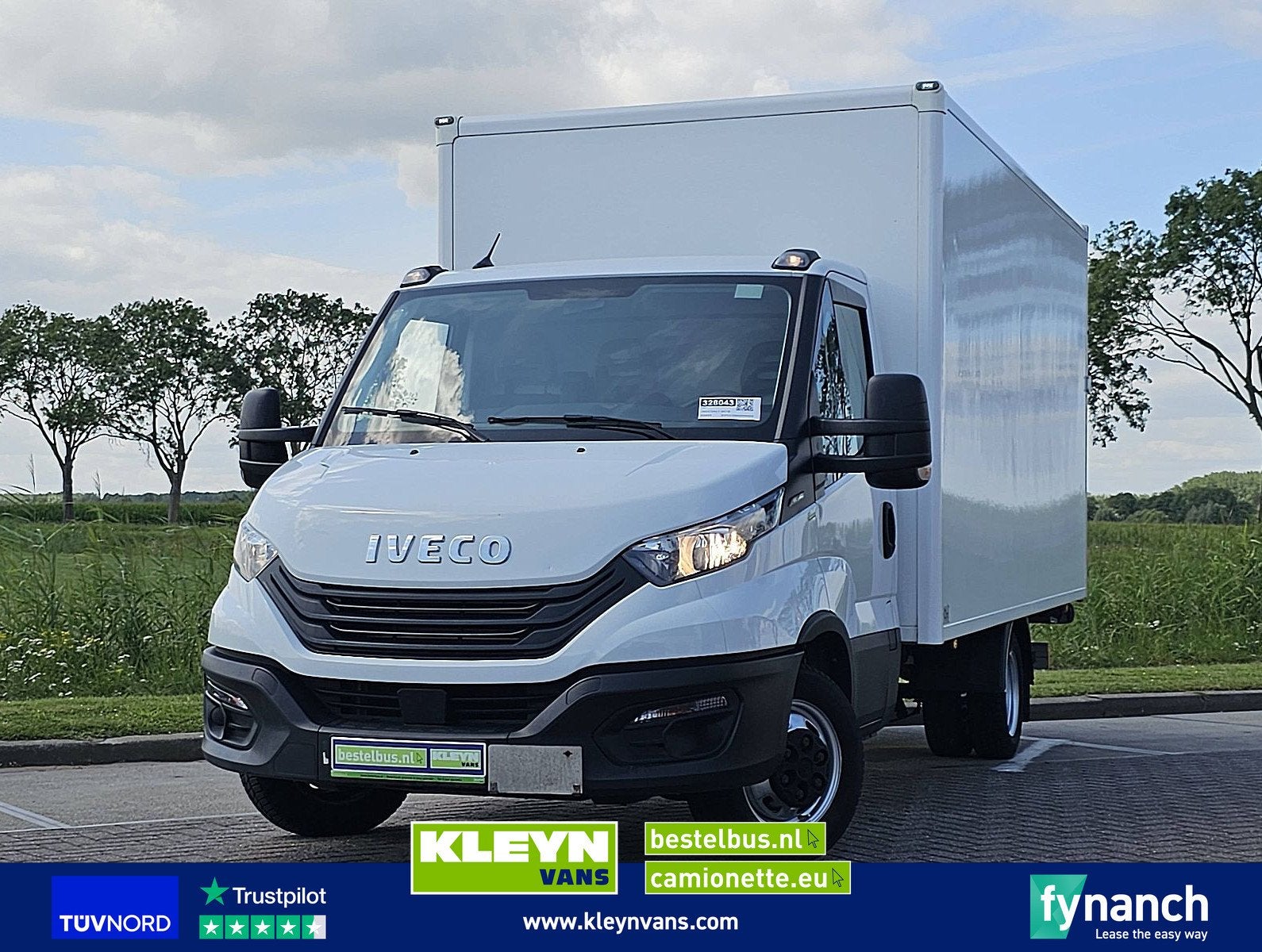 IVECO DAILY 35C16 bakwagen laadklep, Auto's, Elektrische buitenspiegels, Gebruikt, Euro 6, 156 pk