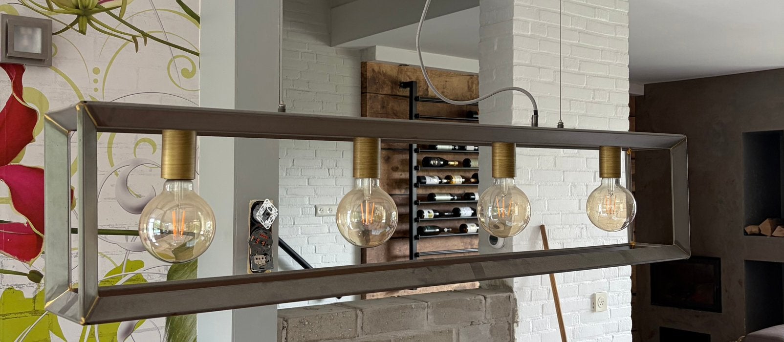 Hanglamp Lucide Thor, Ophalen, Zo goed als nieuw, Metaal, Industrieel