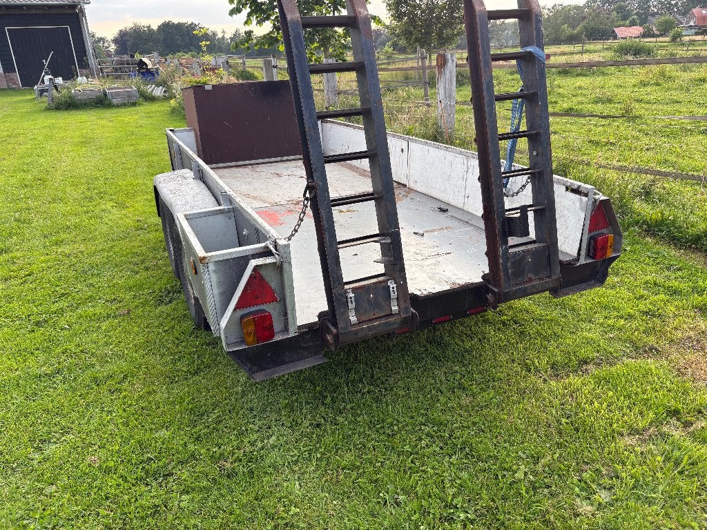 Aanhanger transporter oprijwagen machinetransporter, Ophalen, Gebruikt