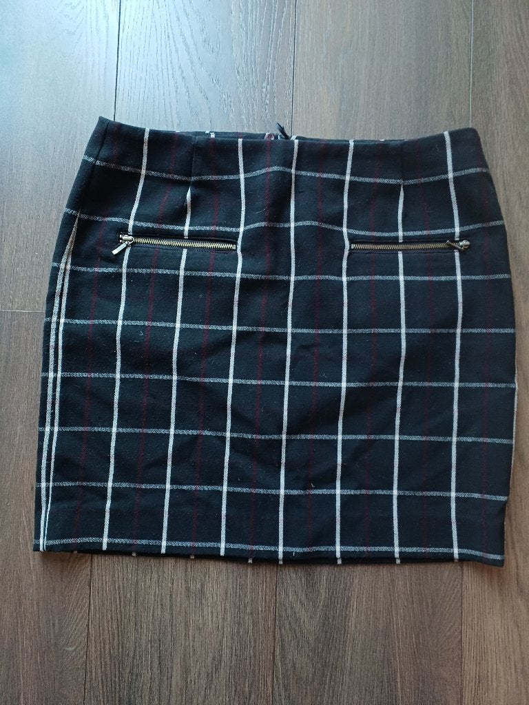 157 Tom Tailor rokje, Maat 38/40 (M), Zwart, Zo goed als nieuw, Boven de knie