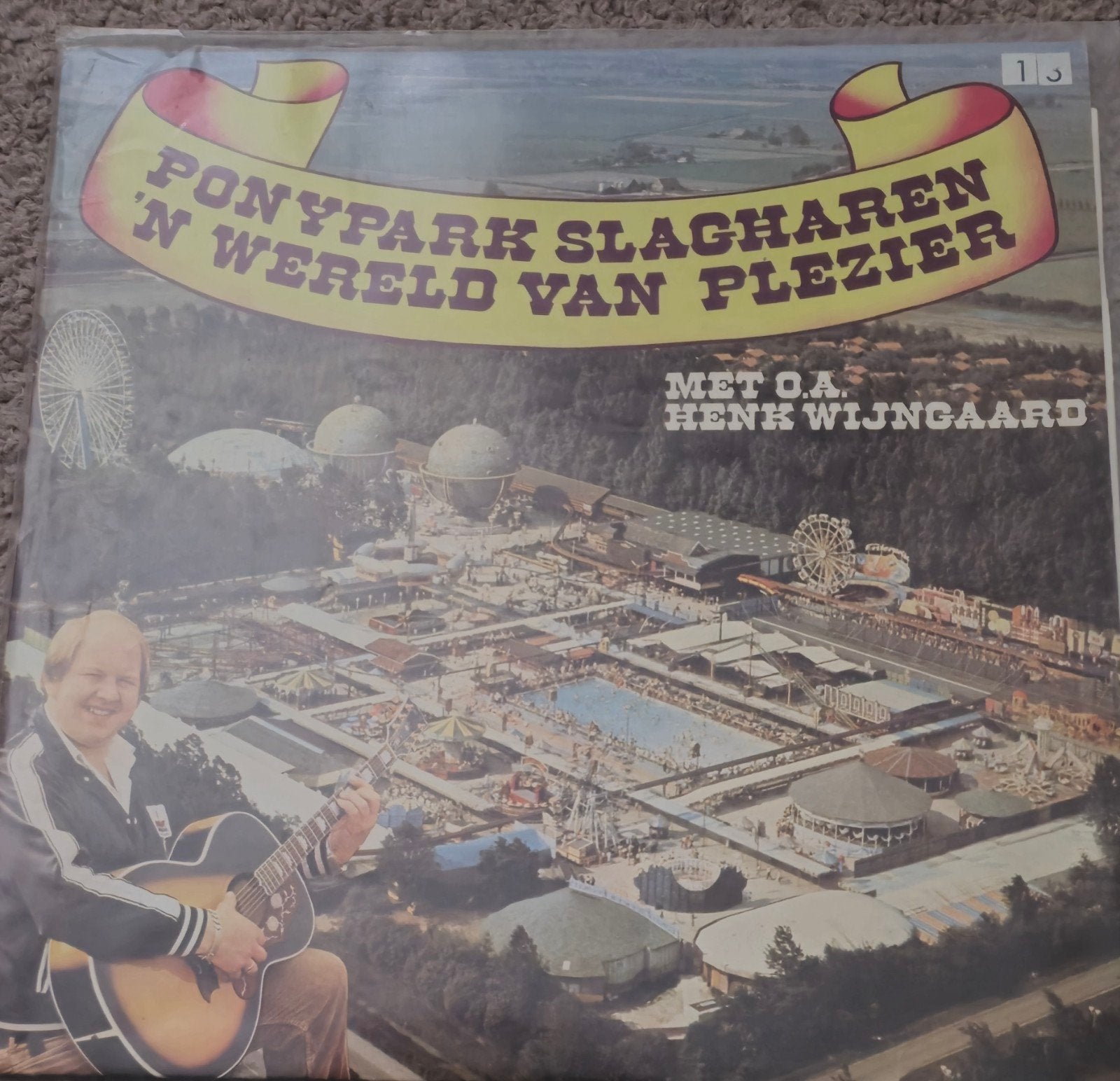 PonyPark Slagharen n wereld van plezier, Cd's en Dvd's, Ophalen of Verzenden, Gebruikt, 12 inch, LP