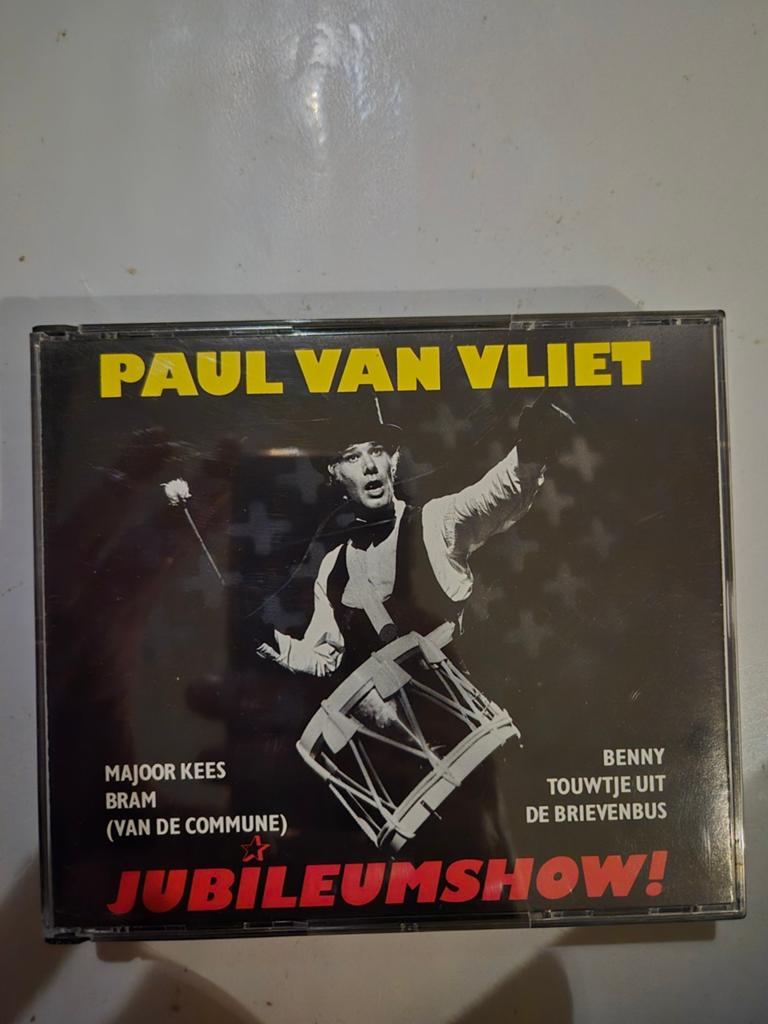 Paul van Vliet - Jubileumshow! 2cd. 1992, Ophalen of Verzenden, Gebruikt