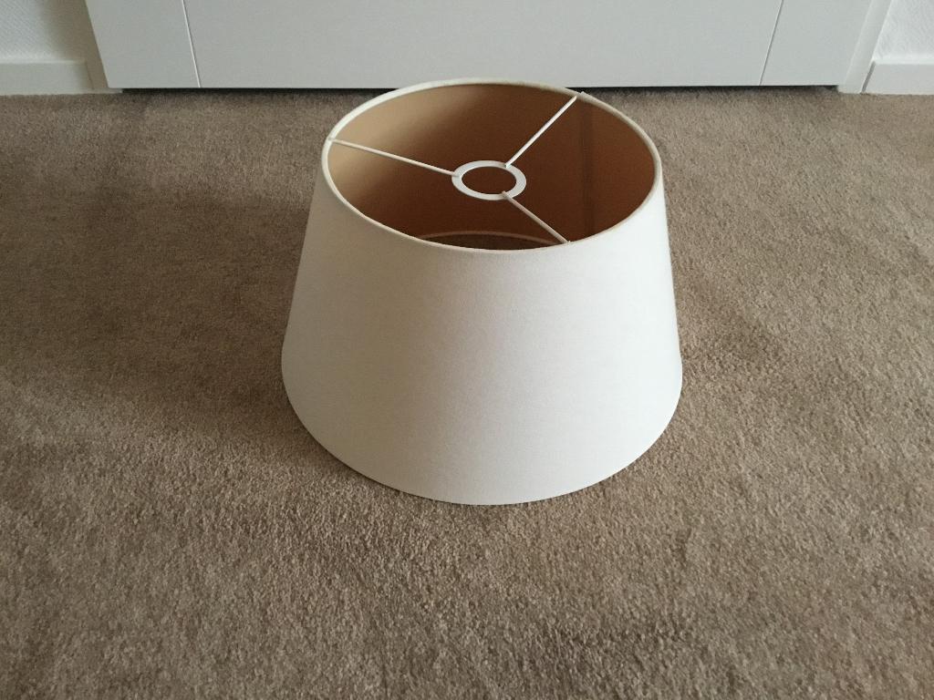 Lampenkap, Huis en Inrichting, Lampen | Lampenkappen, Ophalen, 25 tot 50 cm, Rond, Zo goed als nieuw