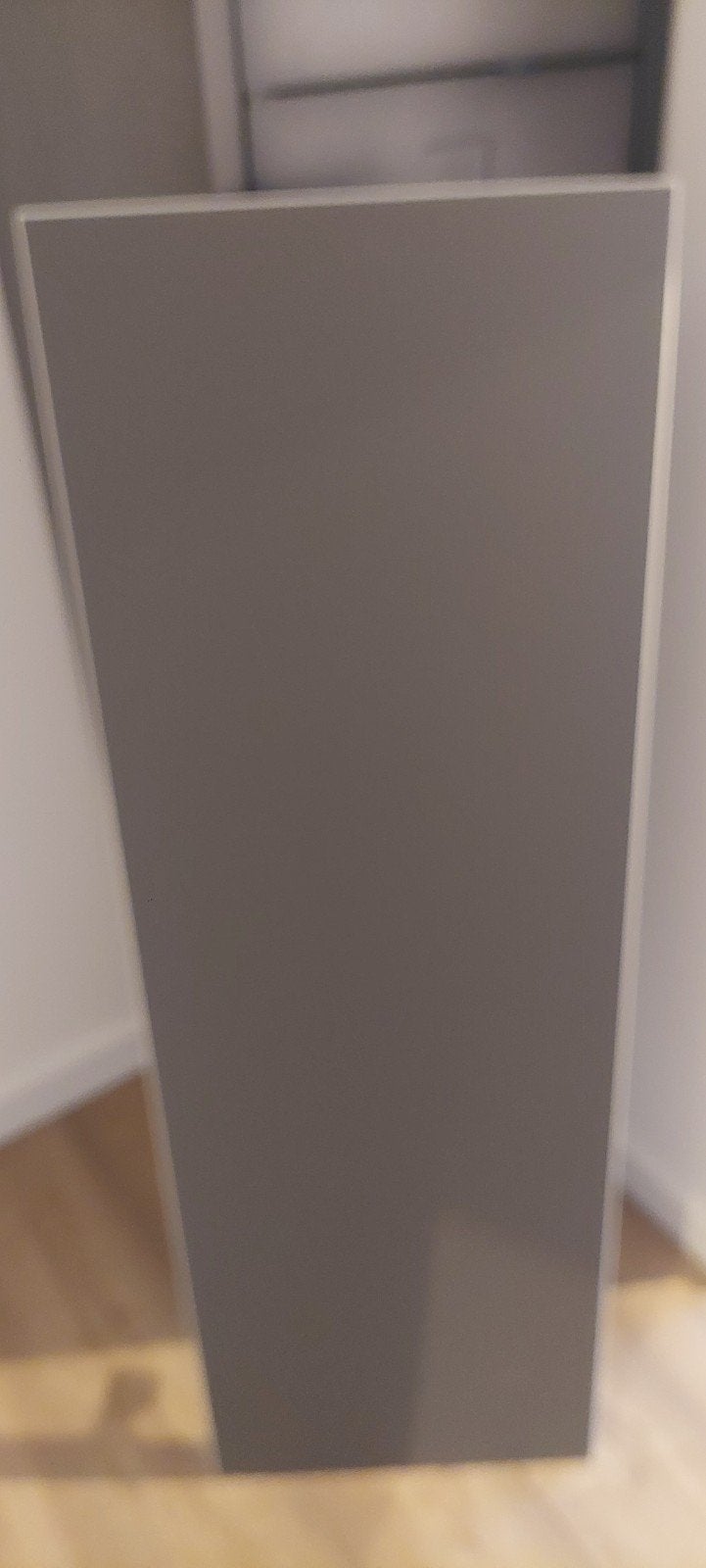 Grijze ikea kastdeur met scharnieren 120x40, Ophalen, 100 tot 150 cm, Zo goed als nieuw, Minder dan 25 cm