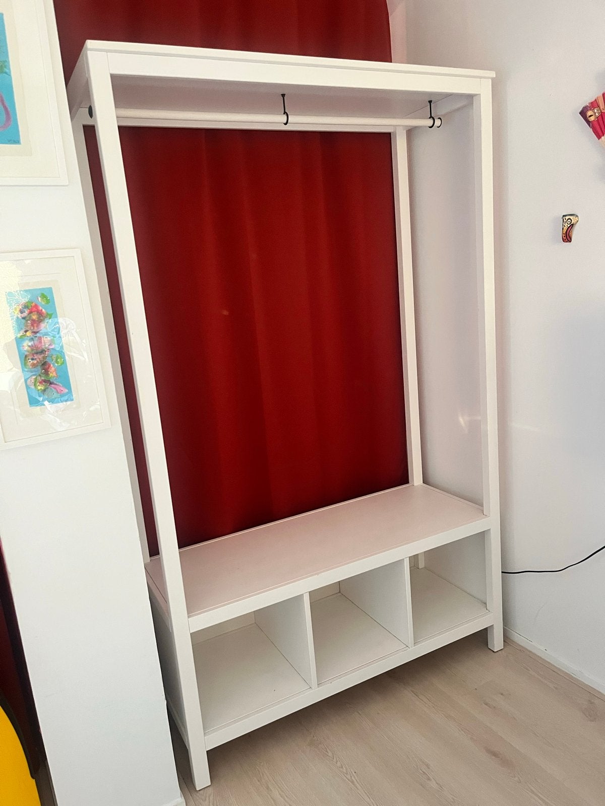IKEA hemnes open kast, Ophalen, Gebruikt