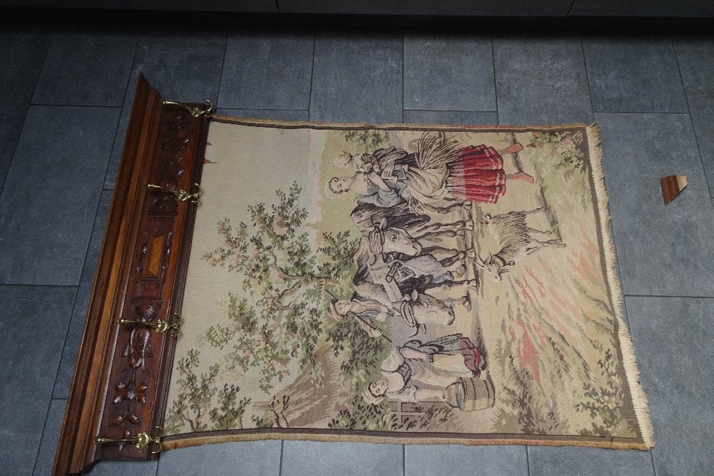Kapstok met doek Antiek, Gebruikt, Minder dan 100 cm, Hout, Ophalen