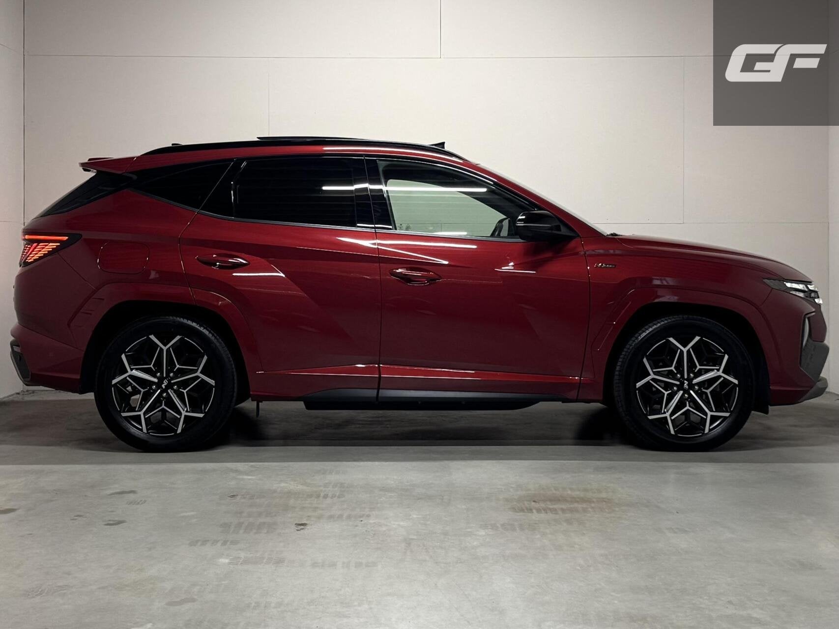 Hyundai Tucson 1.6 T-GDI PHEV N Line Sky 4WD Pano 360 CarP, Auto's, Automaat, Gebruikt, 4 cilinders, Plug-in hybride