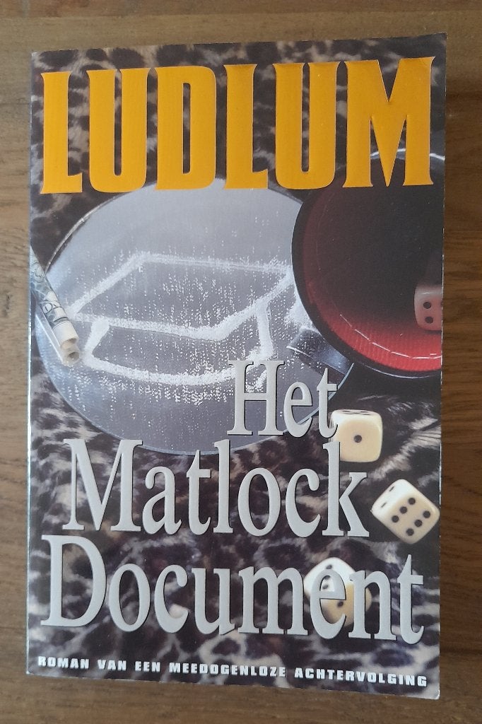 Robert Ludlum - Het Matlock Document, Boeken, Ophalen of Verzenden, Gelezen, Robert Ludlum