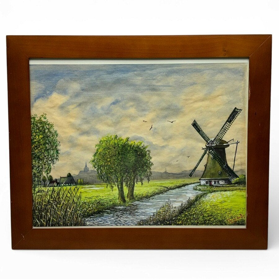 Jan van der Bij (1922), Antiek en Kunst, Kunst | Schilderijen | Klassiek, Ophalen of Verzenden