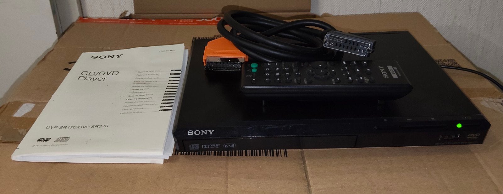 SONY CD/DVD Player DVP-SR370, Ophalen of Verzenden, Sony