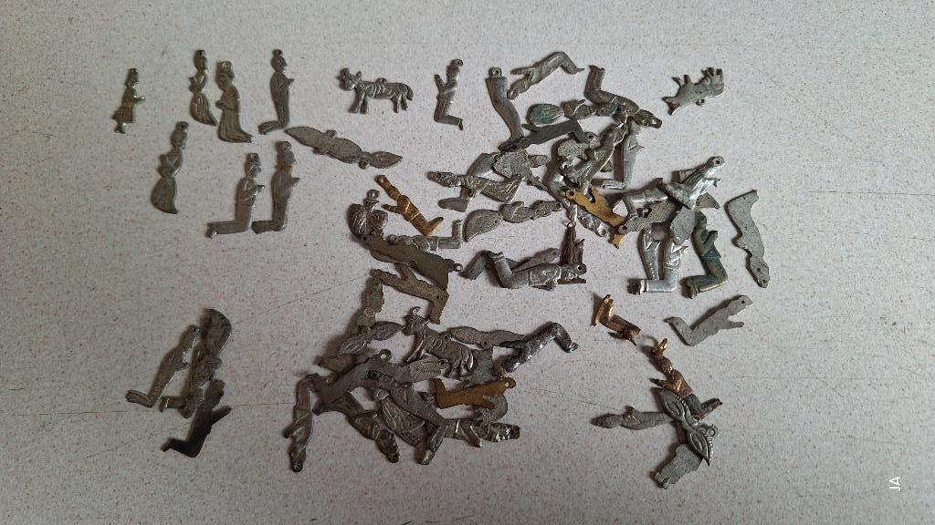 Milagro bedels  50 stuks religie, Ophalen of Verzenden, Gebruikt, Overige typen, Overige religies