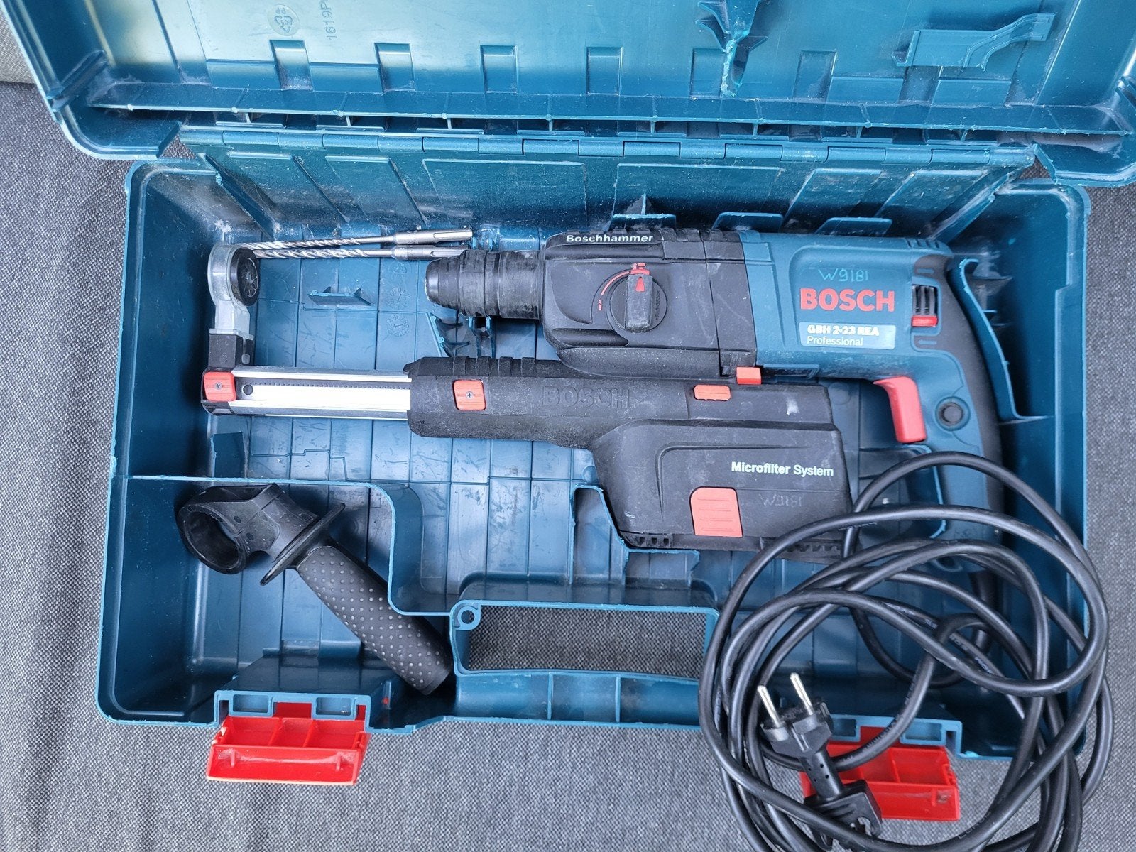 Bosch GBH 2-23 REA boorhamer, Ophalen, 600 watt of meer, Boor- en/of Breekhamer