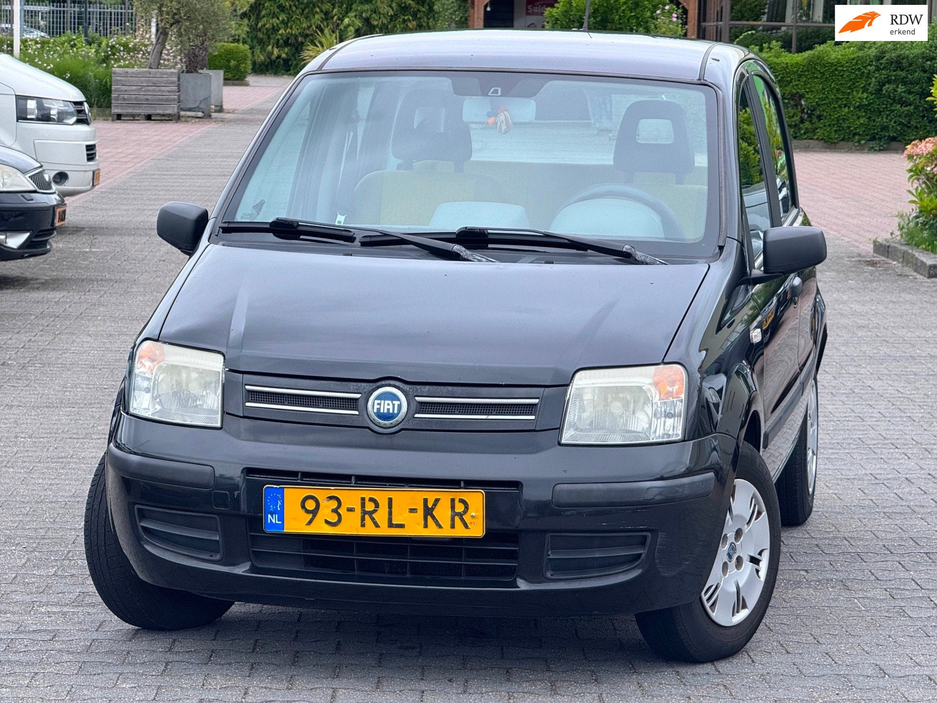 Fiat Panda 1.2 Navigator | Elektrische ramen | 2 sleutels |, Voorwielaandrijving, Stof, Gebruikt, Zwart