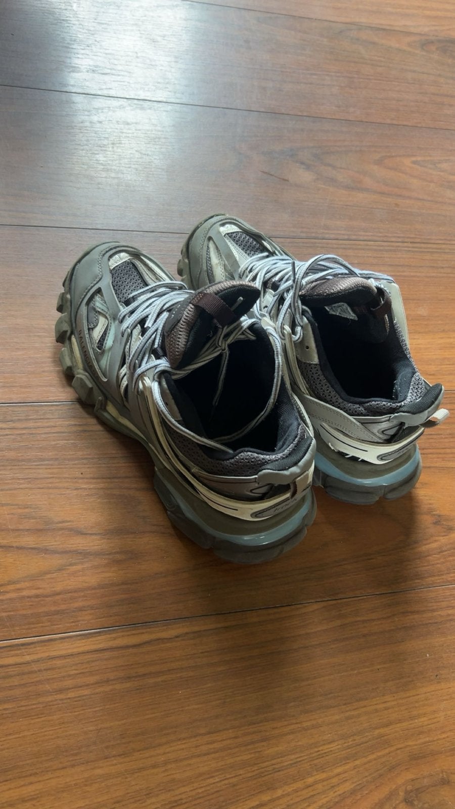Balenciaga Track 43 sneakers, Ophalen of Verzenden, Sneakers of Gympen, Grijs, Gedragen