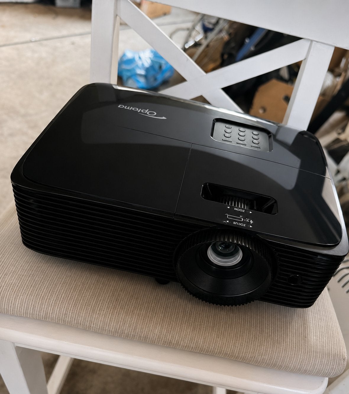 Optoma HD Beamer, Ophalen of Verzenden, Gebruikt, Full HD (1080), Optoma