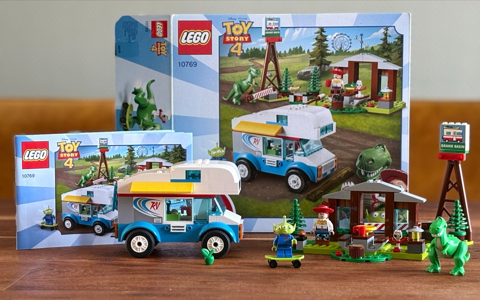 LEGO Toy Story 4 RV Vakantie (10769), Inclusief instructies, Lego, Ophalen of Verzenden, Zo goed als nieuw