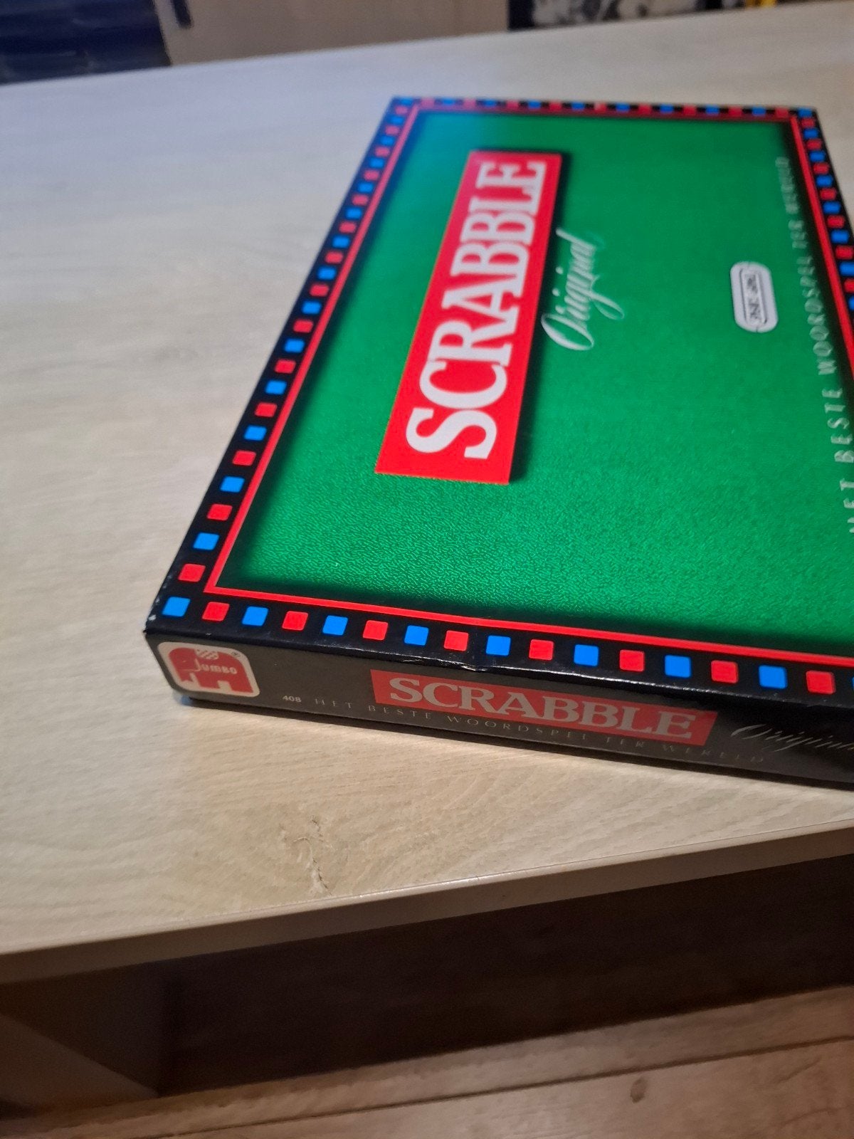 Scrabble Original Bordspel - Het Beste Woordspel, Ophalen of Verzenden, Zo goed als nieuw, Drie of vier spelers, Postbus 1076, 1000 BB Amsterdam