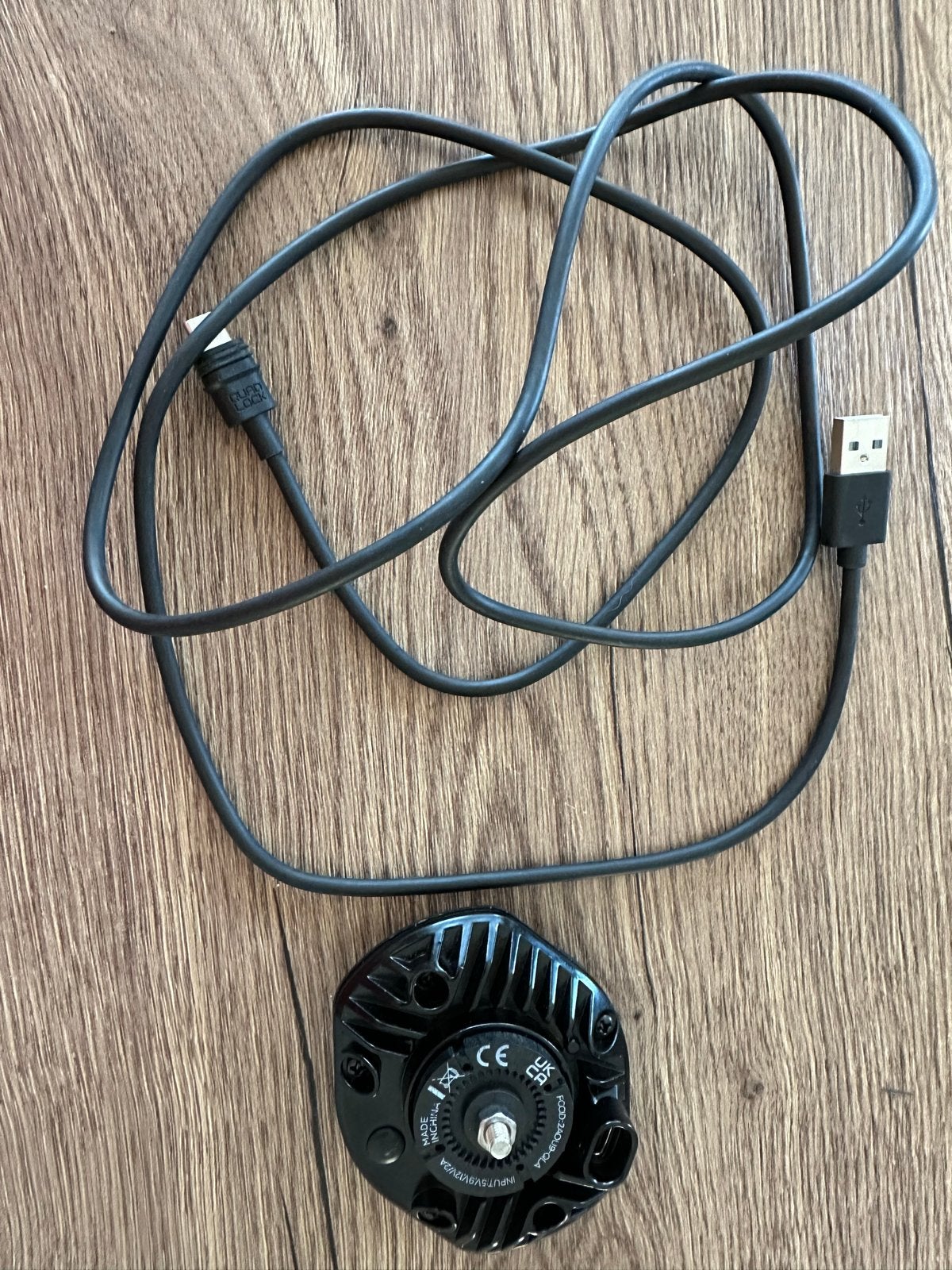 Quad Lock Motorfiets Waterdichte Draadloze Oplaadkop, Ophalen, Nieuw