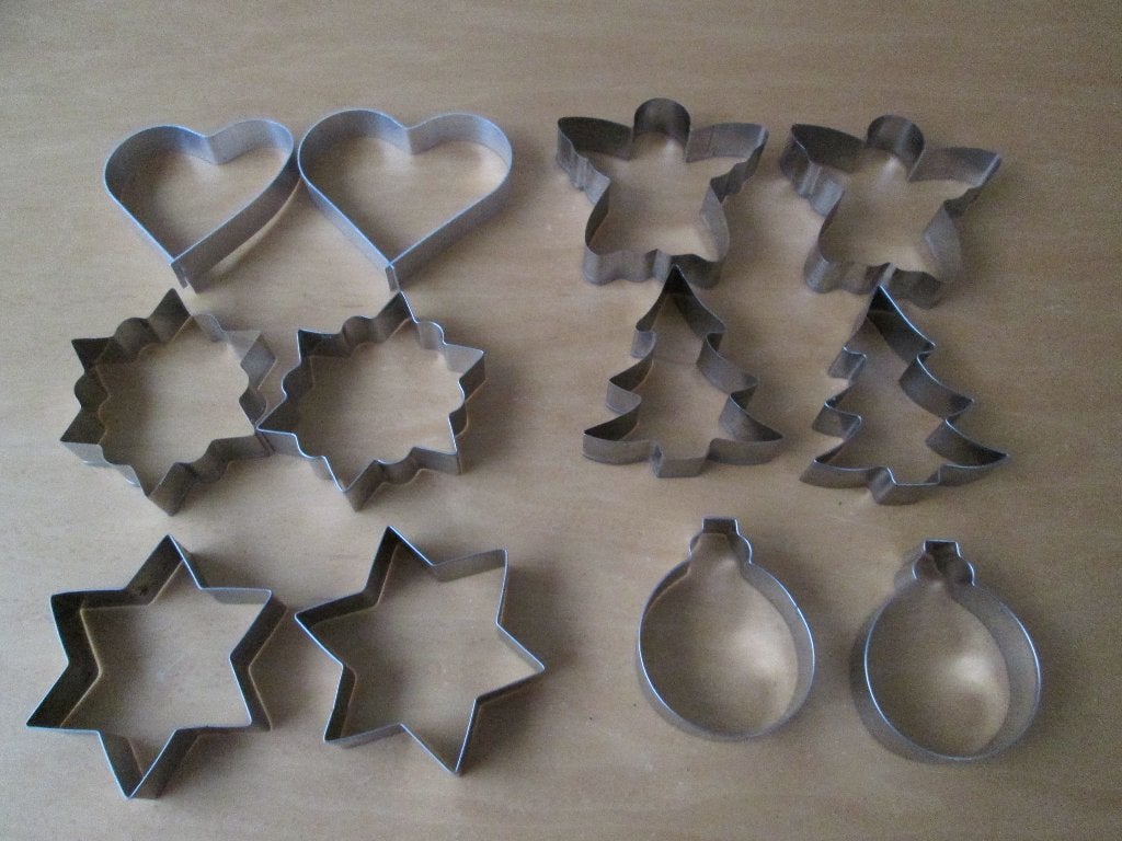 Kerst cake/borstplaatvormpjes 12x, Diversen, Ophalen of Verzenden, Nieuw