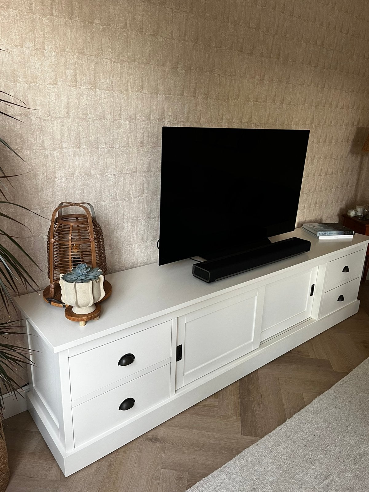 Mooi Richmond tv meubel te koop, Ophalen, 150 tot 200 cm, Zo goed als nieuw, Minder dan 100 cm