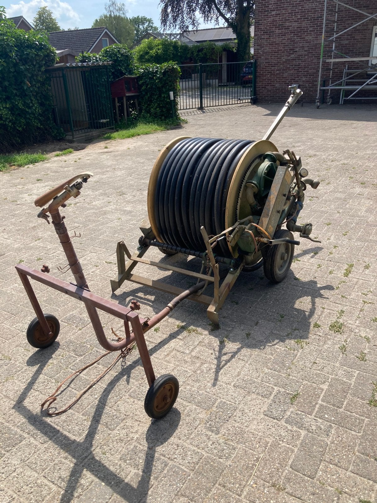Beregeningshaspel, Ophalen, Beregening en Drainage