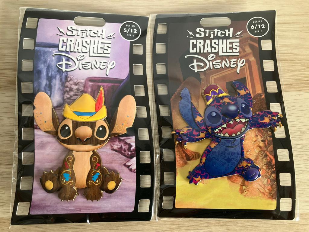 Disney pins - Stitch Crashes, Verzamelen, Ophalen of Verzenden, Zo goed als nieuw