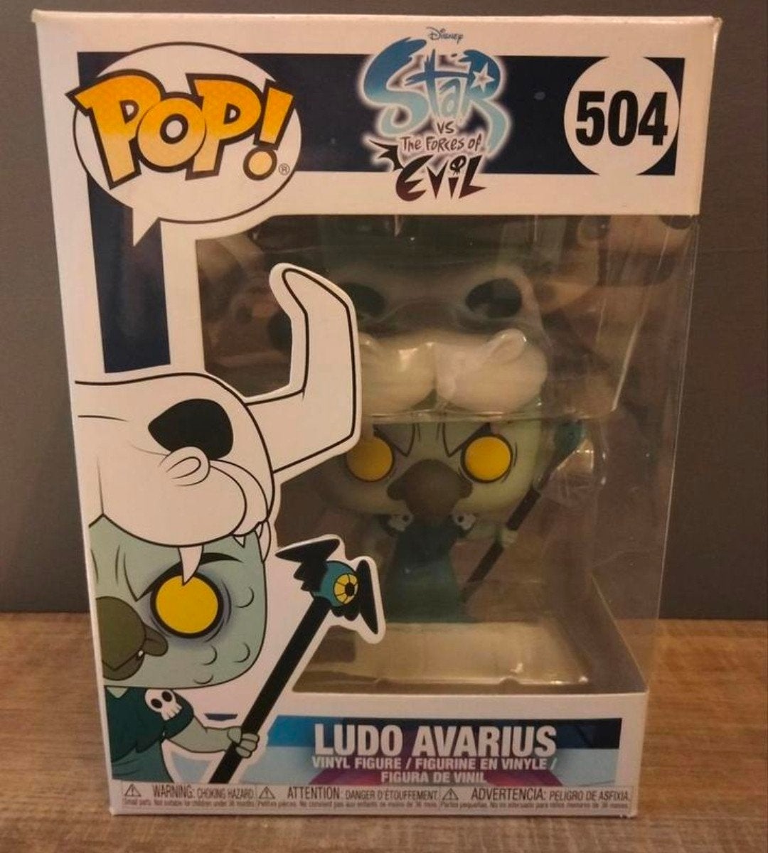 504 ludo Avarius Disney Star VS Evil Funko Pop, Ophalen of Verzenden, Zo goed als nieuw