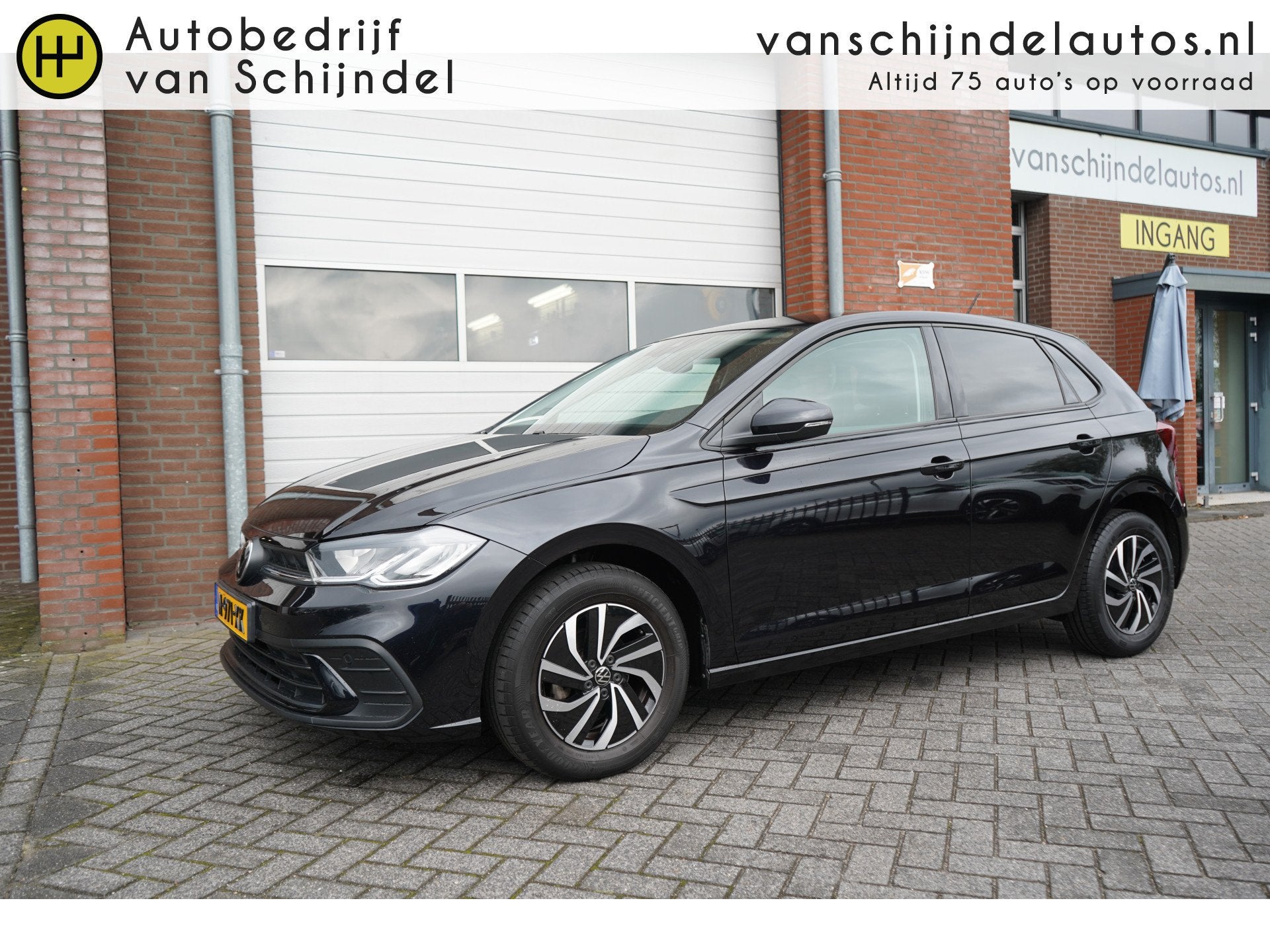 Volkswagen Polo 1.0 TSI 96PK LIFE ORIGINEEL NEDERLANDS 5DEUR, Voorwielaandrijving, Stof, Gebruikt, 580 kg
